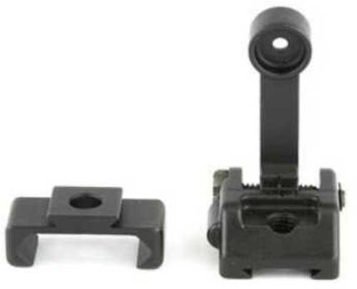 Griffin Armament M2 Folding Rear Sight Includes 12 O'Clock Bases Fits Picatinny Matte Finish GAM2R